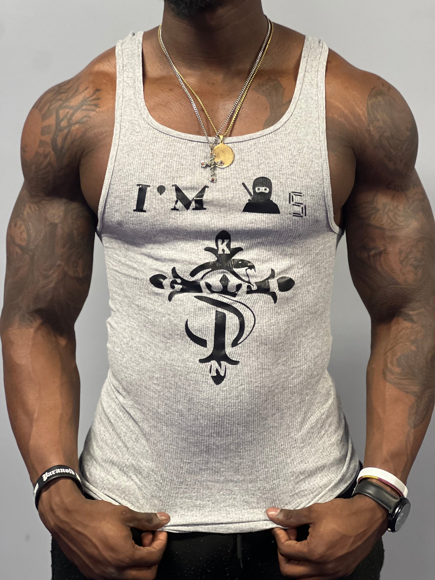 King Mar Fitness "I'm N's" Tank Tops