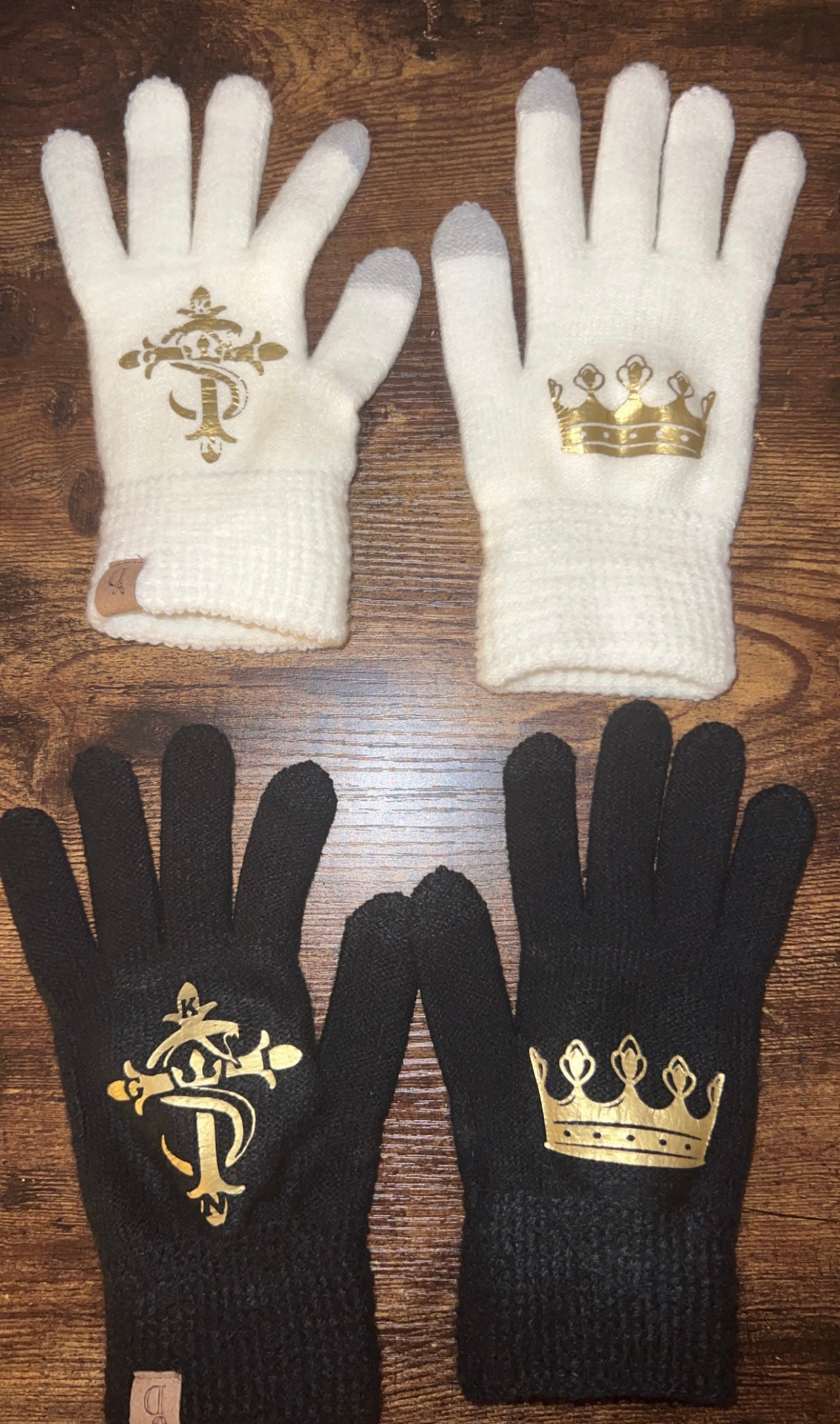 King Mar Entertainment: Winter Knit Gloves